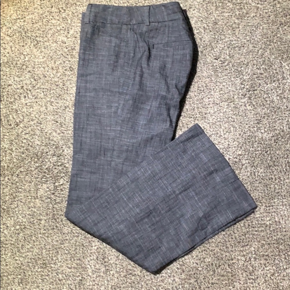 WHBM Legacy pants size 4R black Heathered